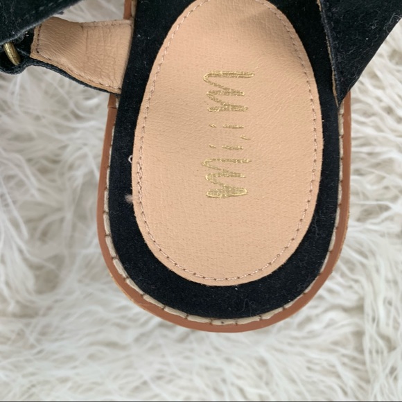 Miim Black Velvet Kork Strappy Platform Sandals Women’s Size 8.5 - Picture 7 of 8